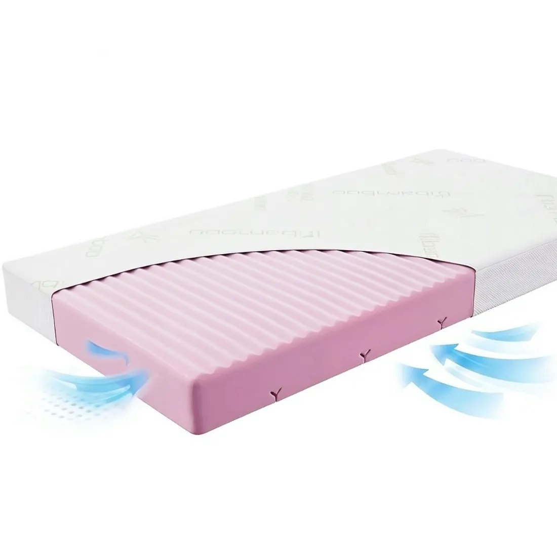 jukki-materac-piankowy-120x60-air-flow-3d-bamboo-stan-nowy