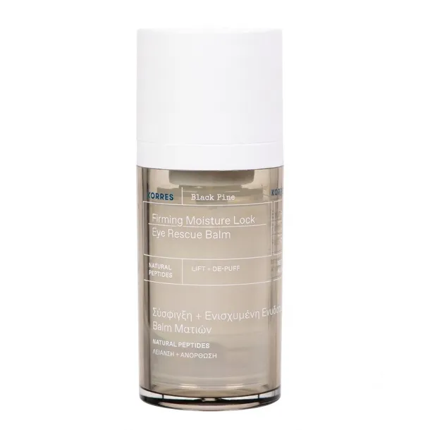 Korres Black Pine Ujędrniający Krem Pod Oczy Na Zmarszczki Opuchlizna 15ml