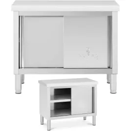 stol-gastronomiczny-z-szafka-z-drzwiami-suwanymi-stal-100-x-50-cm-do-330-kg