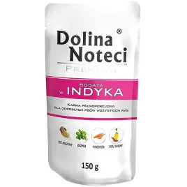 mokra-karma-dla-psa-dolina-noteci-premium-z-indykiem-150-g-saszetka-1-szt
