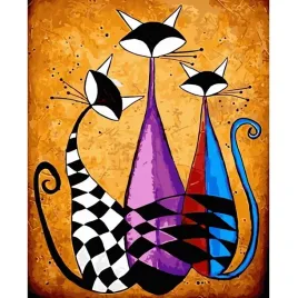malowanie-po-numerach-40x50cm-trzy-koty