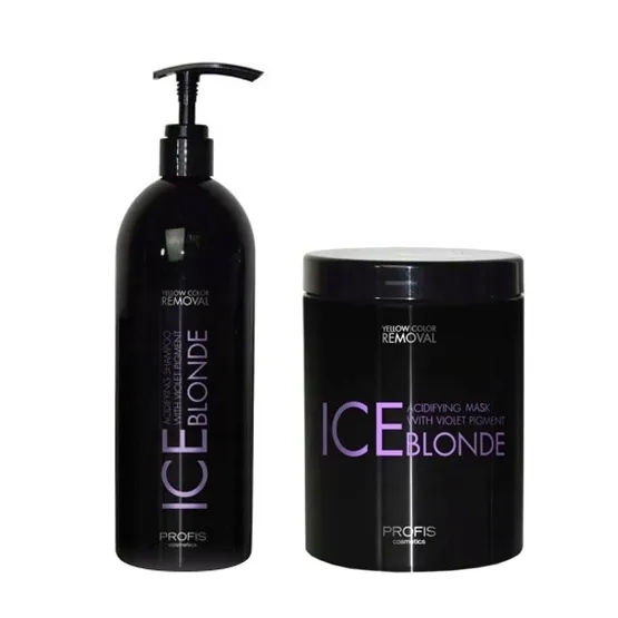 Profis Ice Blonde - Fioletowy Szampon do Włosów Blond 1000 ml