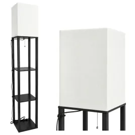 lampa-podlogowa-z-polkami-2w1-e27-czarna-do-salonu-nowoczesna