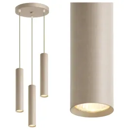 lampa-sufitowa-wiszaca-tuba-gu10-bezowa-kaszmir-loft-do-salonu