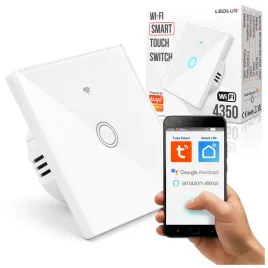 dotykowy-wlacznik-szklany-pojedynczy-bialy-led-wifi-tuya-smart