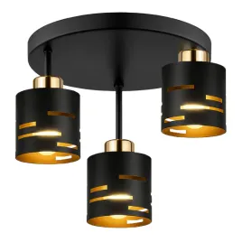 lampa-wiszaca-zyrandol-plafon-led-e27-czarna-zlota-nowoczesny-styl