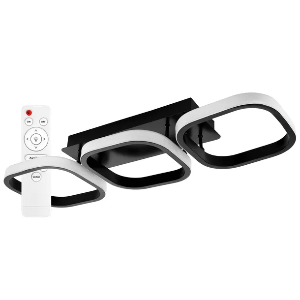 Nowoczesna Lampa sufitowa LED wisząca PLAFON żyrandol 72W z pilotem MODERN
