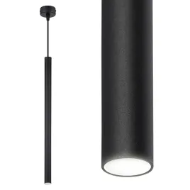 lampa-sufitowa-wiszaca-czarna-tuba-nad-wyspe-stol-do-salonu-kuchni-loft