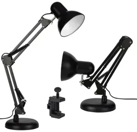 lampka-biurkowa-szkolno-kreslarska-do-czytania-nocna-czarna-led-e27-uchwyt