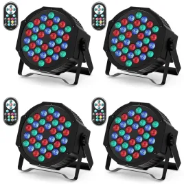 reflektory-uking-led-rgb-36-diod-zestaw-4-z-pilotem