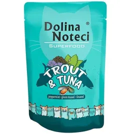 mokra-karma-dla-kota-dolina-noteci-superfood-pstrag-z-tunczykiem-85-g