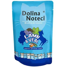 mokra-karma-dla-kota-dolina-noteci-superfood-jagniecina-z-cielecina-85-g