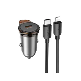 ladowarka-samochodowa-hoco-usb-c-qc-pd-30w-kabel-usb-c-do-lightning-szara