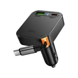 ladowarka-samochodowa-hoco-ze-zwijanym-kablem-2x-usc-usb-qc-pd-65w-czarna