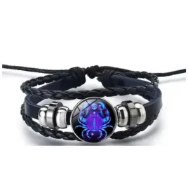 zodiakalna-bransoletka-rak-pleciona-regulowana-bizuteria-unisex