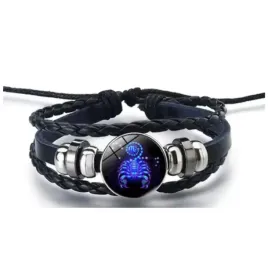 zodiakalna-bransoletka-skorpion-pleciona-regulowana-bizuteria-unisex