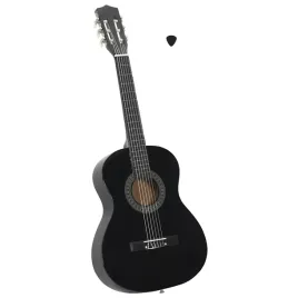 gitara-klasyczna-3-4-915-cm-czarna-drewno-lipowe-nylon-plastik