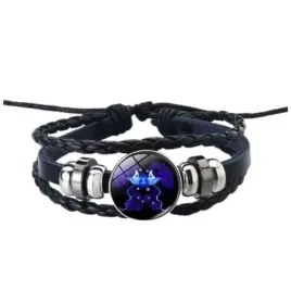 zodiakalna-bransoletka-bliznieta-pleciona-regulowana-bizuteria-unisex