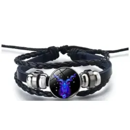 zodiakalna-bransoletka-koziorozec-pleciona-regulowana-bizuteria-unisex