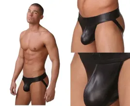 meska-bielizna-erotyczna-jockstrapy-latex-czarna-bdsm-xl