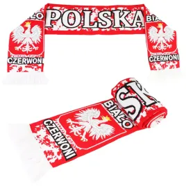 szalik-polski-kibica-reprezentacja-polski-tkany-bialo-czerwony-140x20-cm