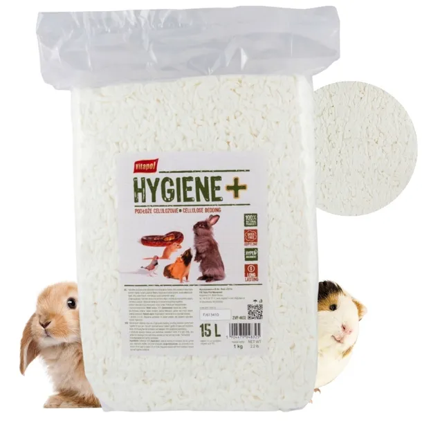 Vitapol podłoże celulozowe bezpyłowe ściólka dla królika chomika kawii 15L