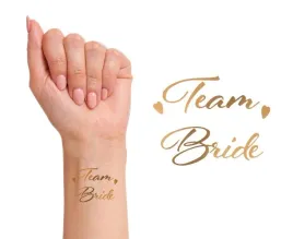 tatuaze-zmywalne-team-bride-zlote-16-szt