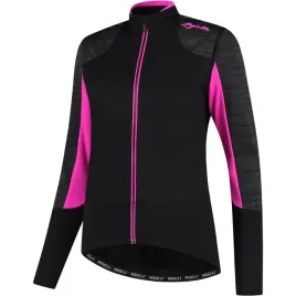 kurtka-rowerowa-damska-rogelli-glory-czarno-rozowa