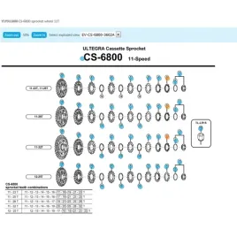 shimano-ultegra-cs-6800-koronka-kasety-11t-zebatka-zamiana-oryginalna
