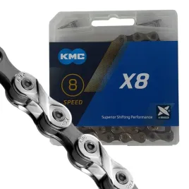 kmc-x8-lancuch-rowerowy-6-7-8-rzedowy-114-ogniw-srebrno-szary-stal