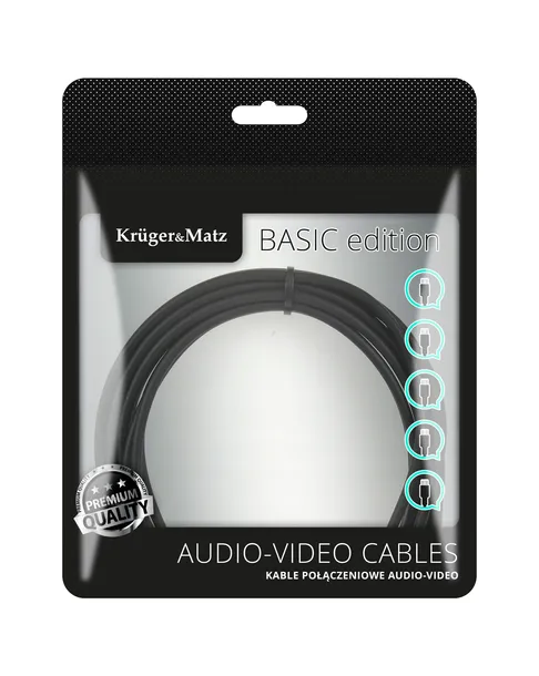 kabel-rca-krugerandmatz-basic-300-cm-stan-nowy