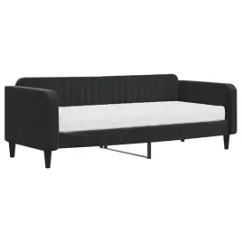 czarne-lozko-dzienne-2-w-1-z-materacem-223-x-100-x-75-cm