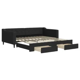rozkladana-sofa-z-funkcja-spania-czarna-223-x-110-x-67-cm