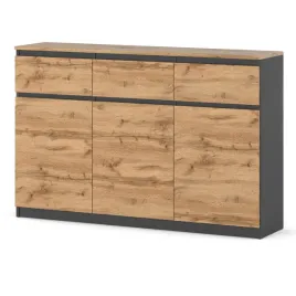 komoda-150-cm-aga-lux-antracyt-wotan-szafka-wysoka-z-szufladami-do-salonu