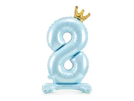 balon-foliowy-stojacy-cyfra-7-blekitna-z-korona-84-cm-1-szt