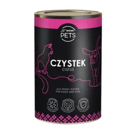 suplement-dla-psow-i-kotow-wow-pets-czystek-350g-odpornosc-kleszcze