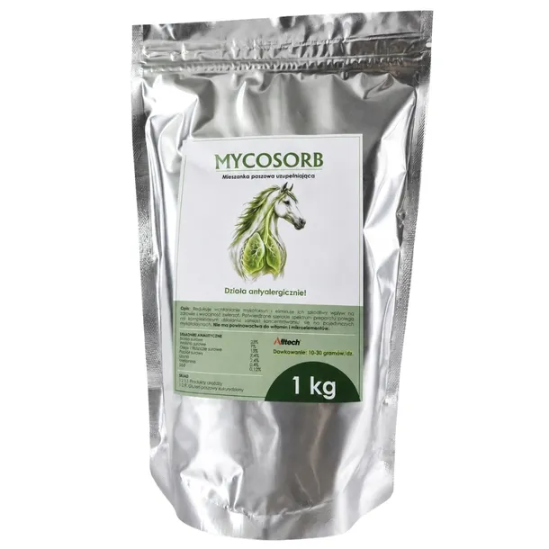 Preparat dla konia przeciwalergiczny ALLTECH Mycosorb 1kg przeciw toksynom