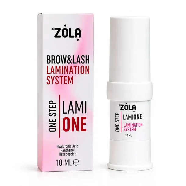 ZOLA LAMIONE One Step Preparat Do Laminacji Brwi i Rzęs 10 ml