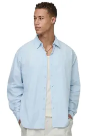 boohooman-meska-koszula-casual-niebieska-z-dlugim-rekawem-m-z3a