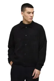 boohooman-czarna-koszula-meska-casual-z-dlugim-rekawem-i-guzikami-m-z3a