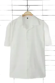 trendyol-man-biala-koszula-meska-casual-krotki-rekaw-z-kolnierzykiem-m-5da