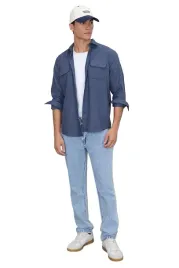 trendyol-man-koszula-meska-casual-niebieska-z-kieszeniami-xl-5da
