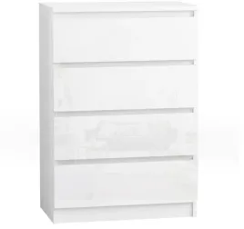 komoda-60-cm-4-szuflady-korpus-bialy-mat-fronty-polysk