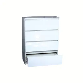 komoda-70-cm-4-szuflady-korpus-bialy-mat-fronty-polysk