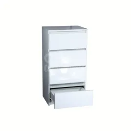komoda-50-cm-4-szuflady-korpus-bialy-mat-fronty-polysk