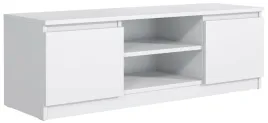 komoda-rtv-120cm-2-szafki-polka-bialy