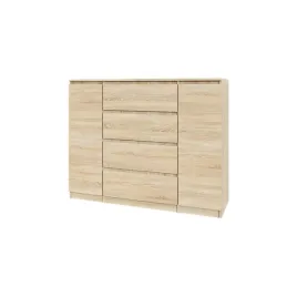komoda-120-cm-4-szuflady-2-szafki-sonoma