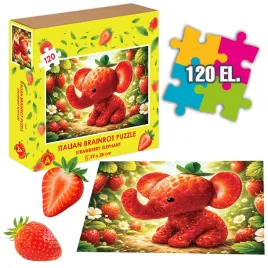 puzzle-brainrot-120-el-slonik-truskawka-strawberry-elephant-meme-viral