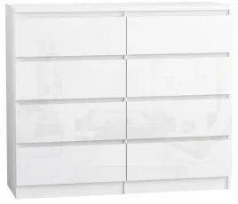 komoda-100-cm-8-szuflad-korpus-bialy-mat-fronty-polysk