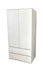 szafa-90-dwudrzwiowa-garderoba-z-2-szufladami-i-polkami-kaszmir-pojemna